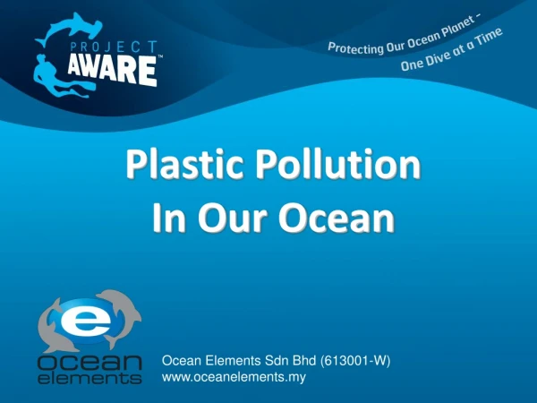 Plastic Pollution In Our Ocean