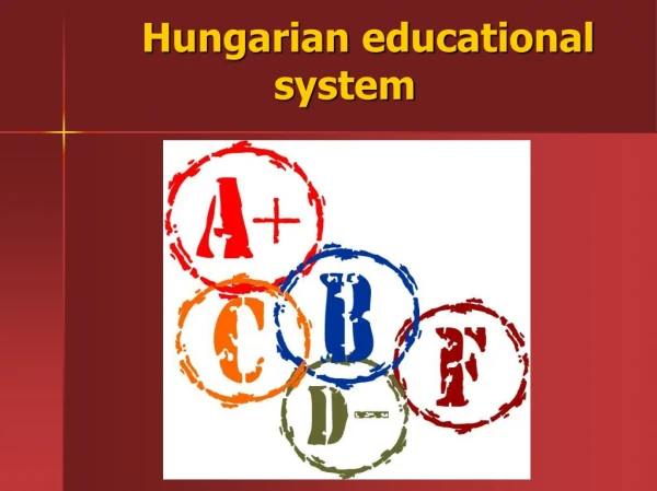 Hungarian educational system