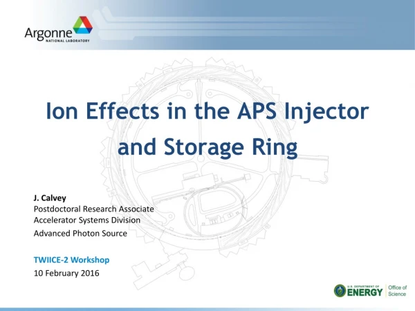 Ion Effects in the APS Injector  and Storage Ring