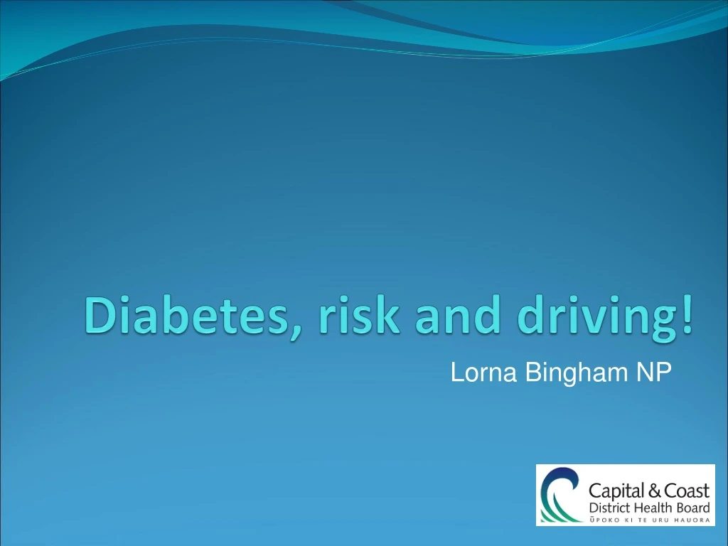 diabetes risk and driving