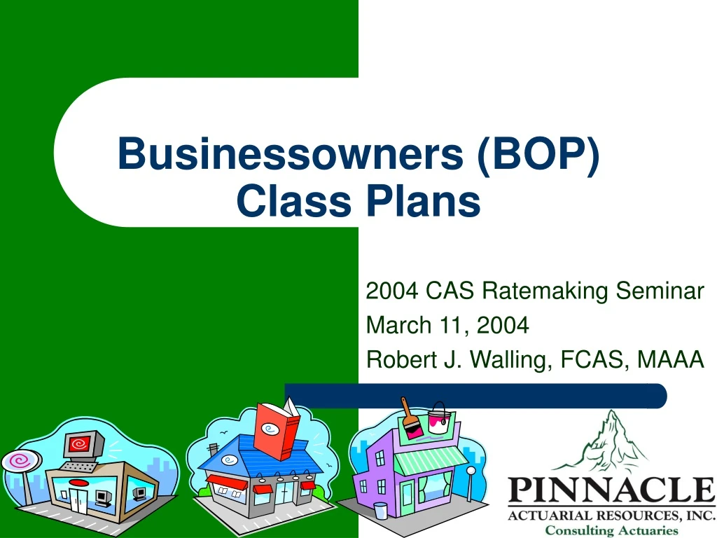 businessowners bop class plans