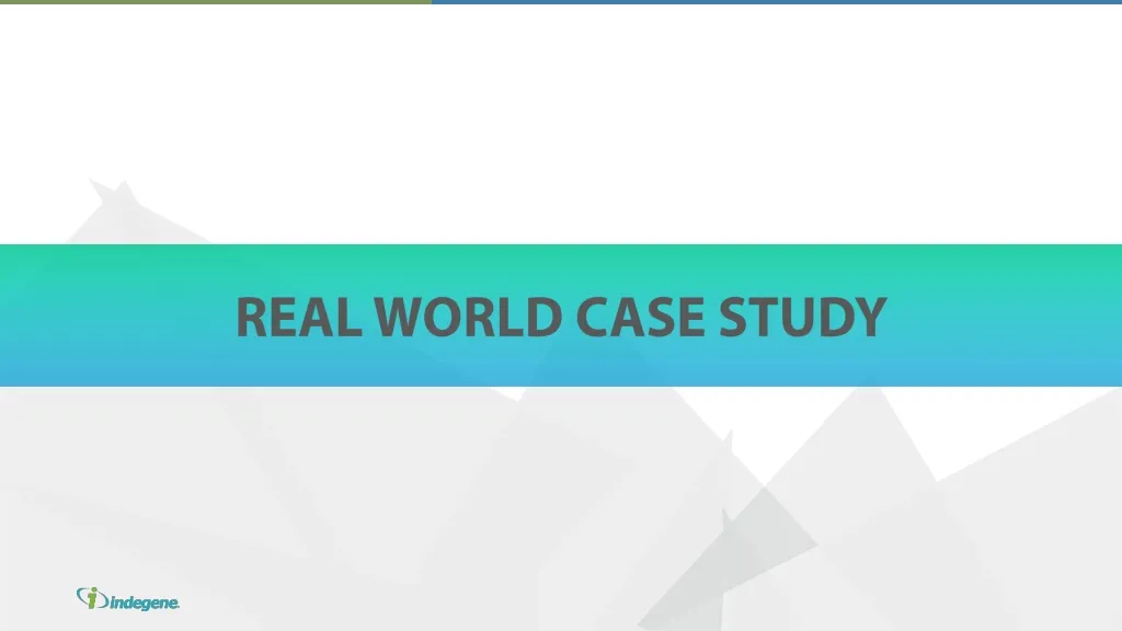 real world case study
