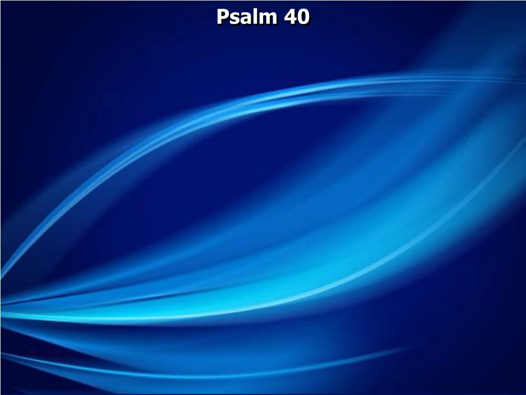 psalm 40
