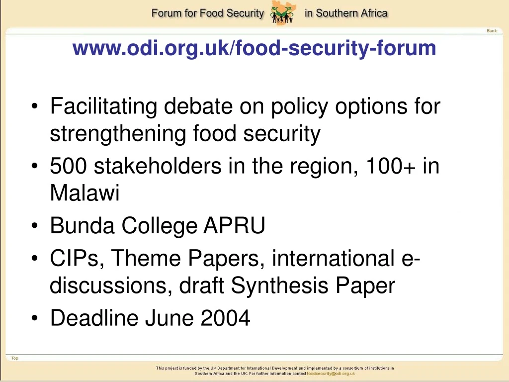 www odi org uk food security forum