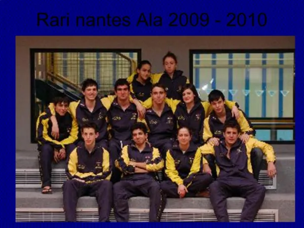 Rari nantes Ala 2009 - 2010