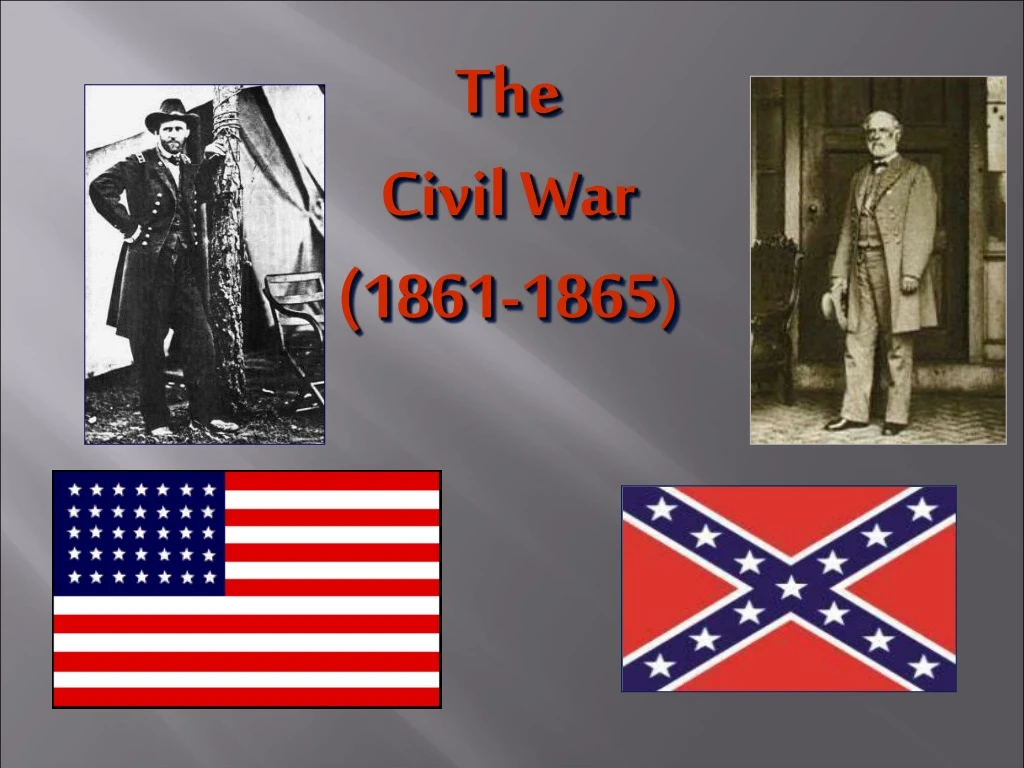 the civil war 1861 1865