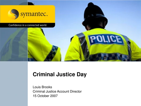 Criminal Justice Day