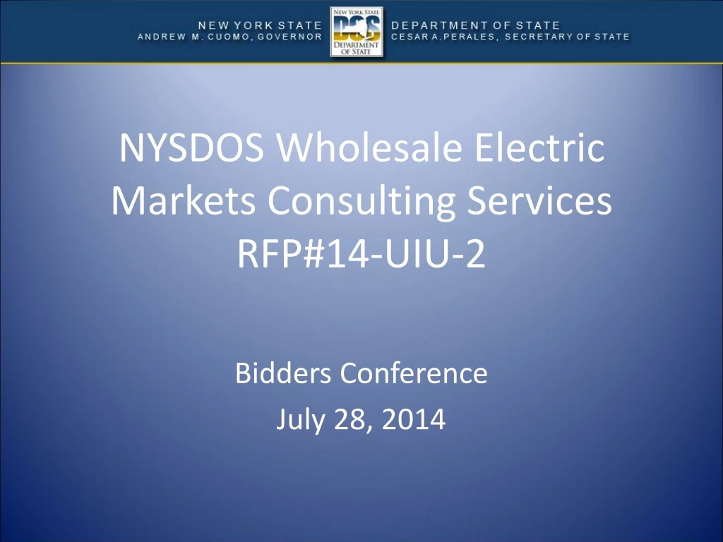 nysdos wholesale electric markets consulting services rfp 14 uiu 2