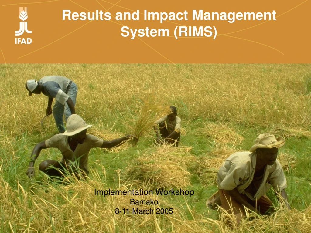 results and impact management system rims