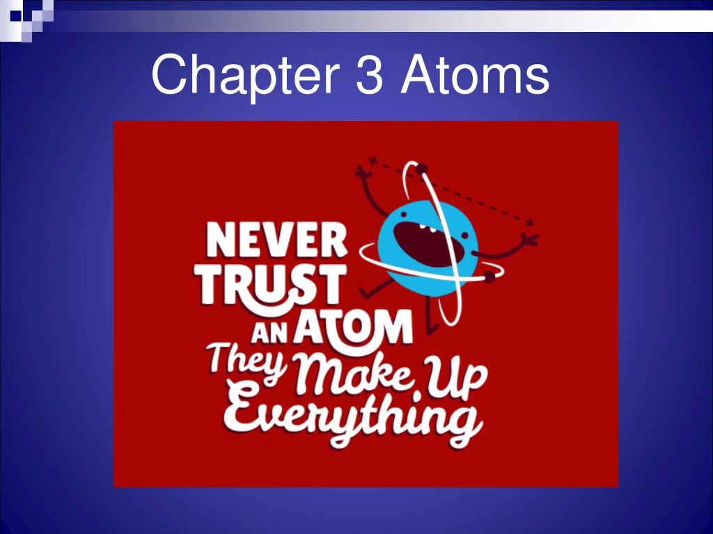 chapter 3 atoms