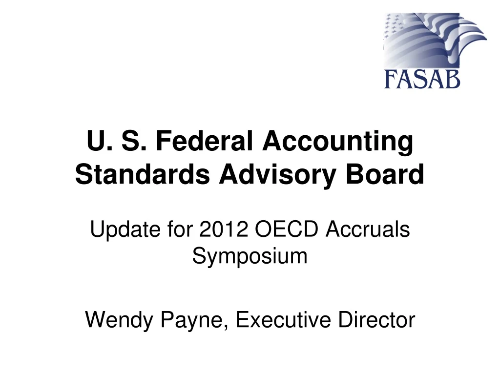 u s federal accounting standards advisory board