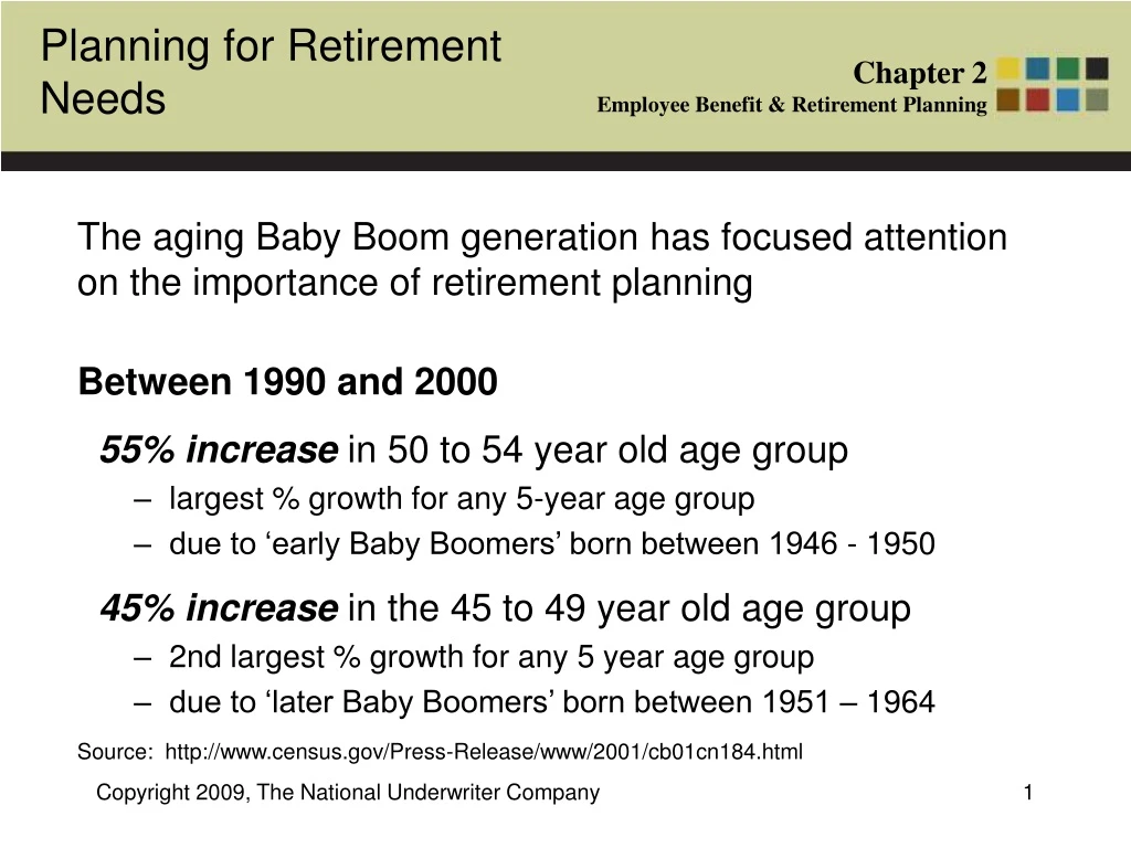 the aging baby boom generation has focused