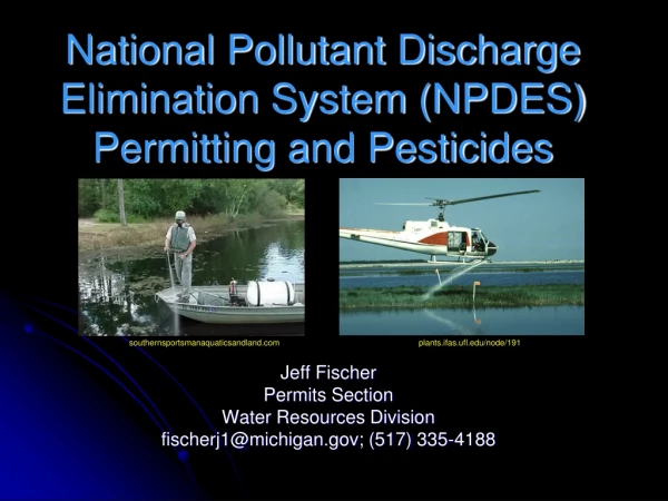 National Pollutant Discharge Elimination System (NPDES) Permitting and Pesticides