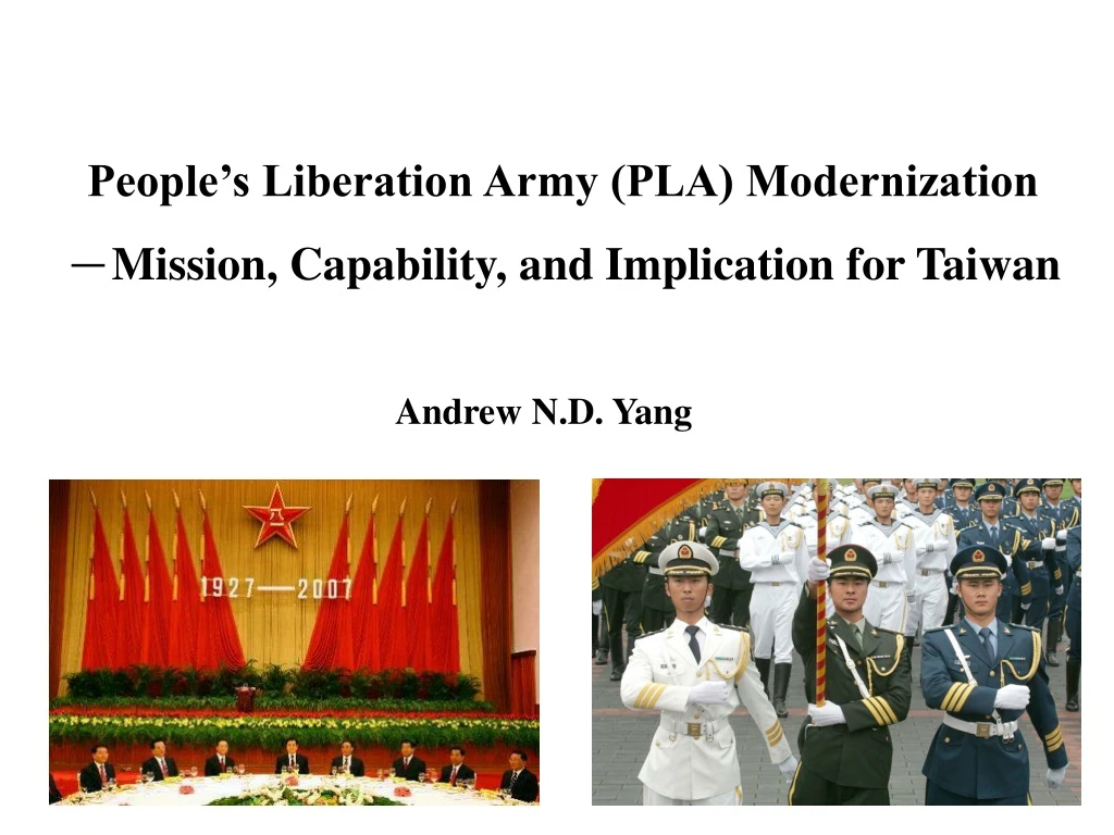 people s liberation army pla modernization