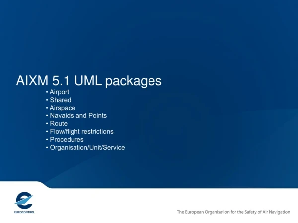 AIXM Logical Model - UML