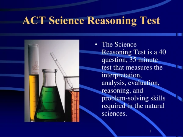 ACT Science Reasoning Test