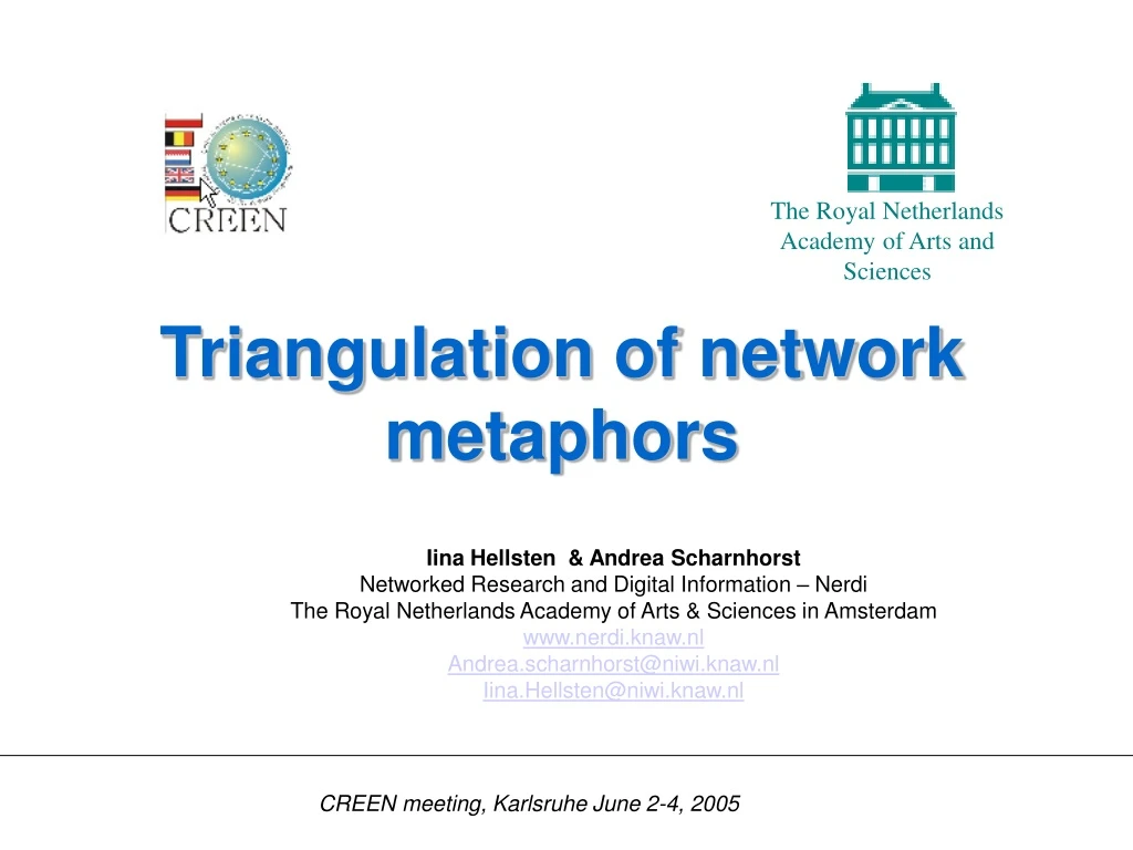 triangulation of network metaphors