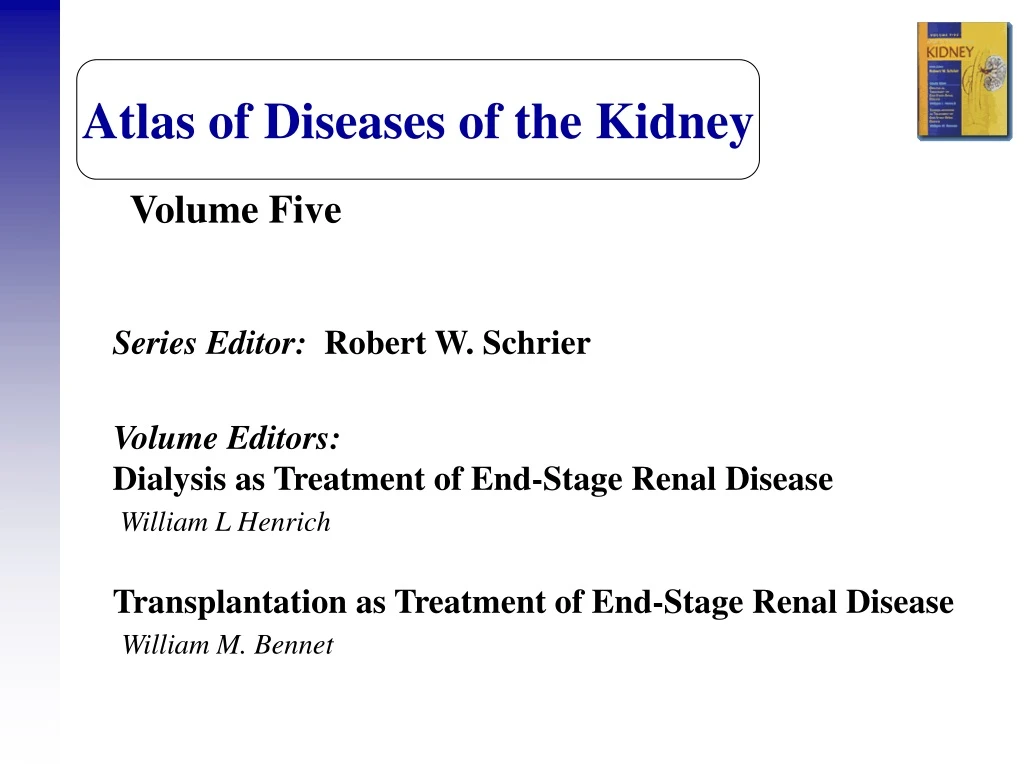 atlas of diseases of the kidney