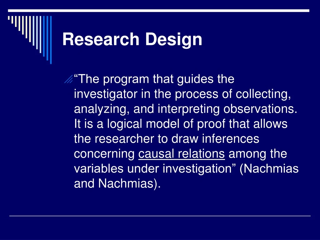 research design