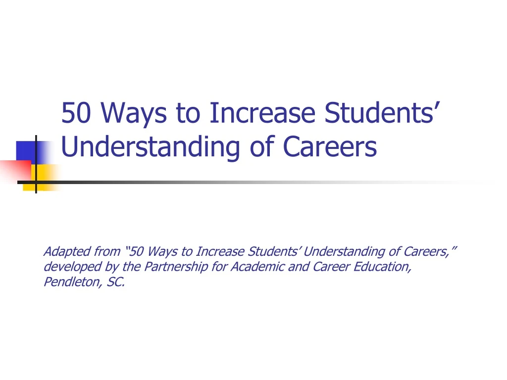 50 ways to increase students understanding