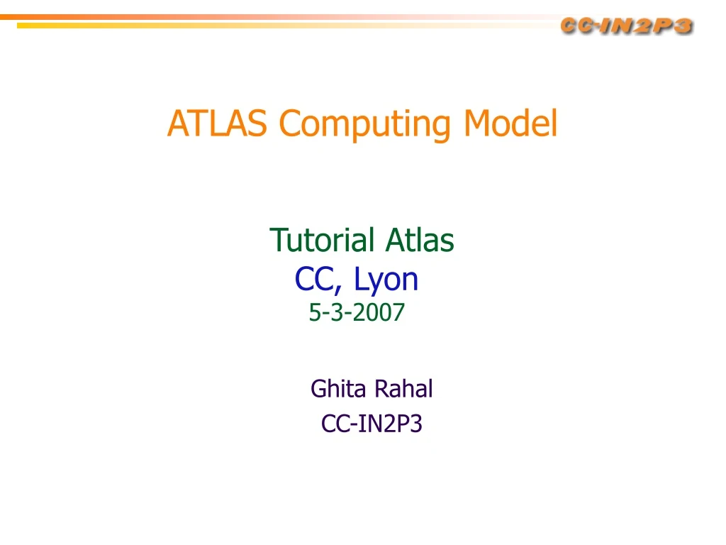 atlas computing model