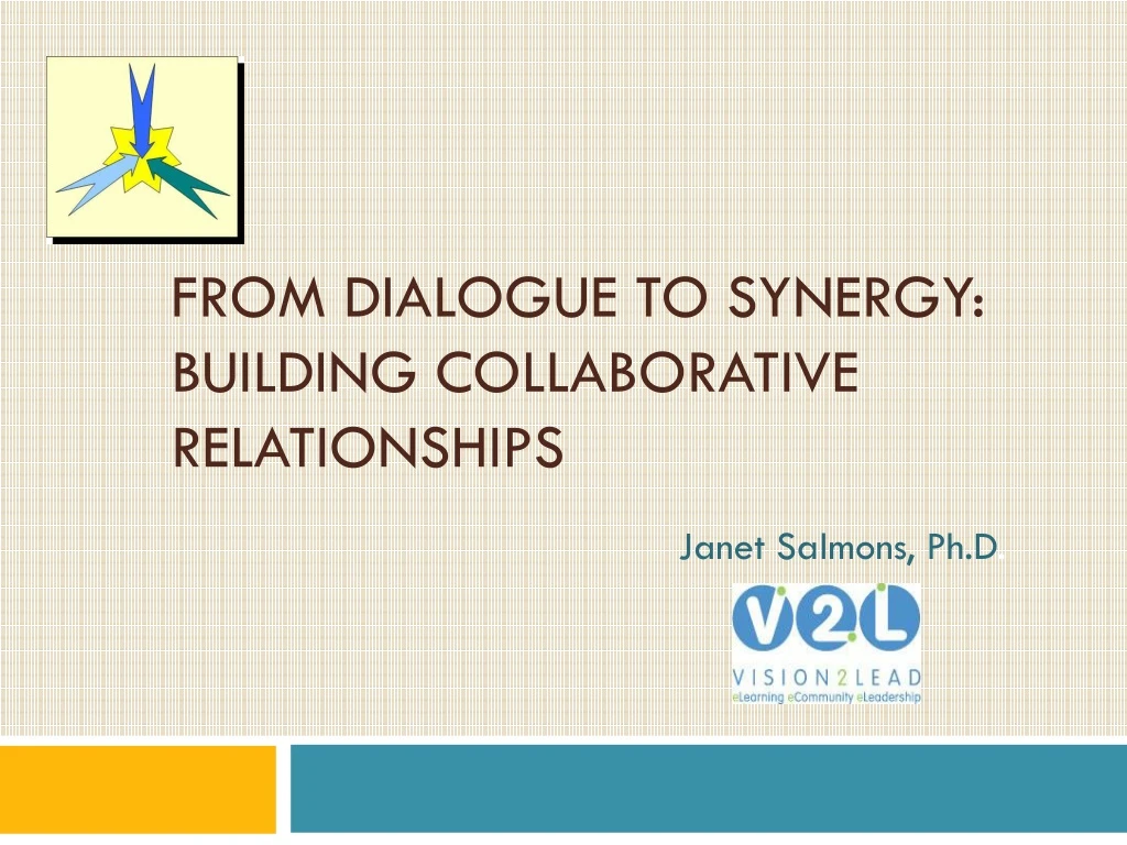 from dialogue to synergy building collaborative relationships