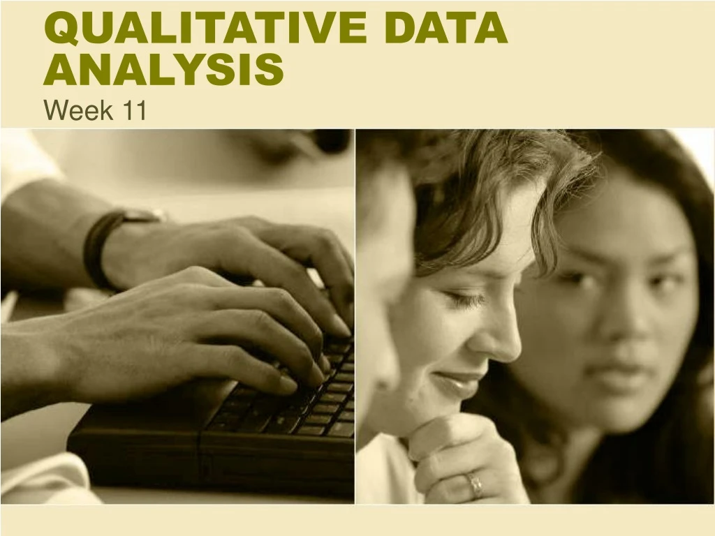 qualitative data analysis