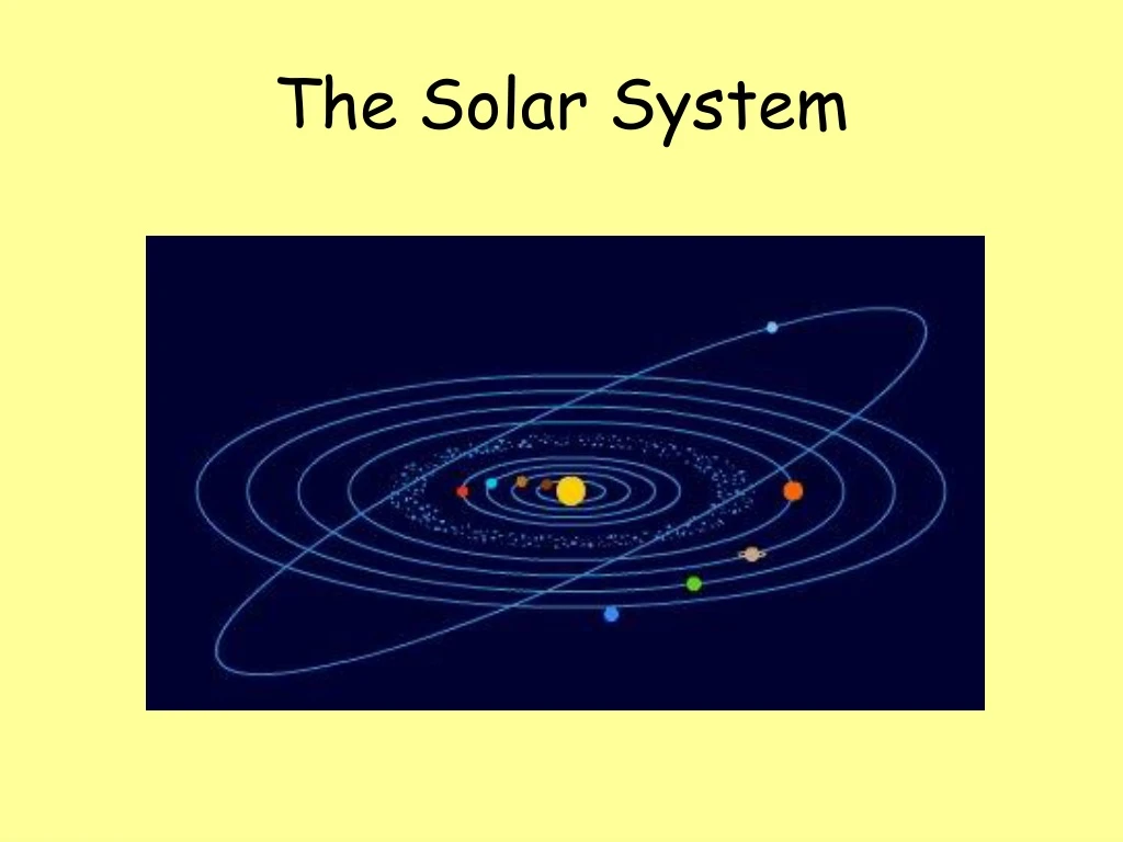 the solar system