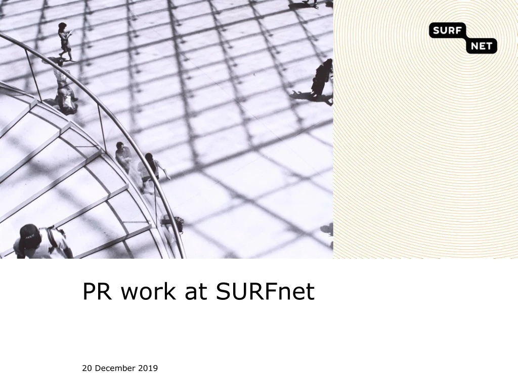 pr work at surfnet