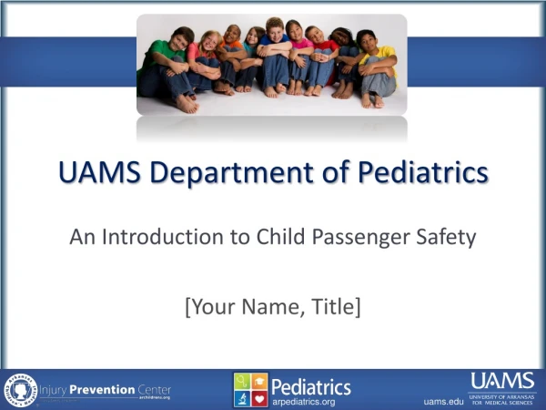 UAMS Department of Pediatrics