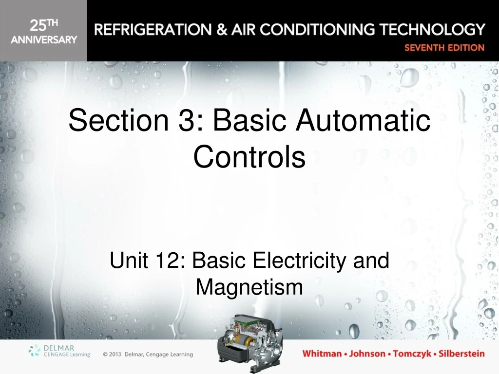 section 3 basic automatic controls