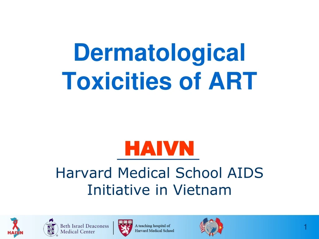 dermatological toxicities of art