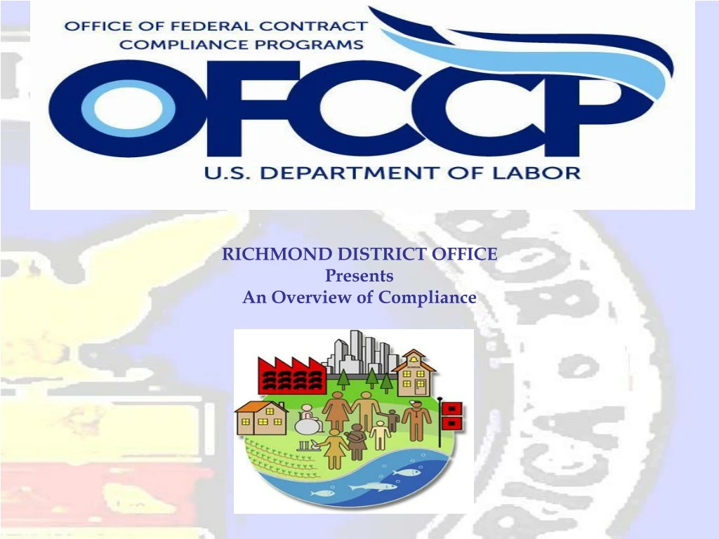 richmond district office presents an overview
