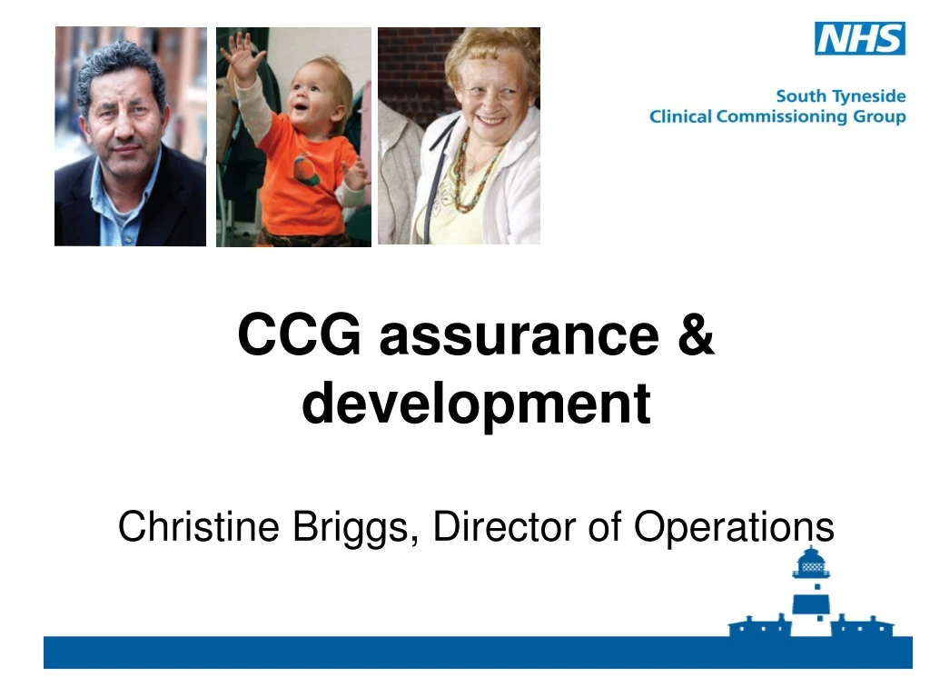 ccg assurance development christine briggs