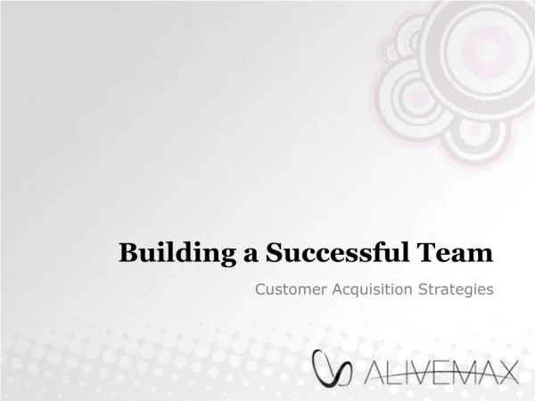 Building a Successful Team