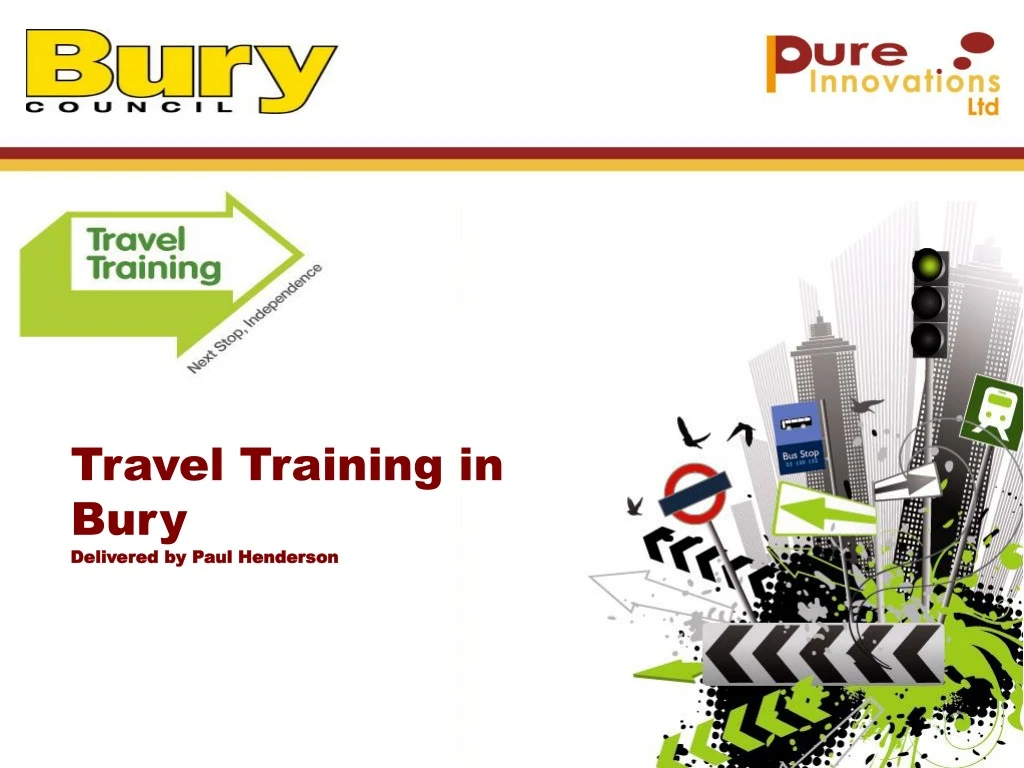 travel training in bury delivered by paul