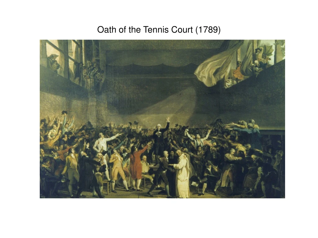 oath of the tennis court 1789