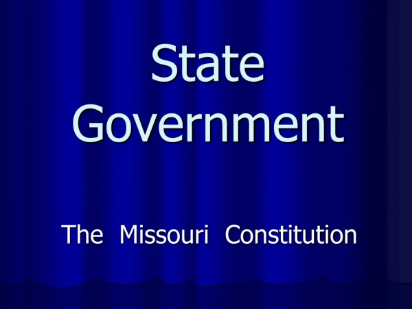 State  Government
