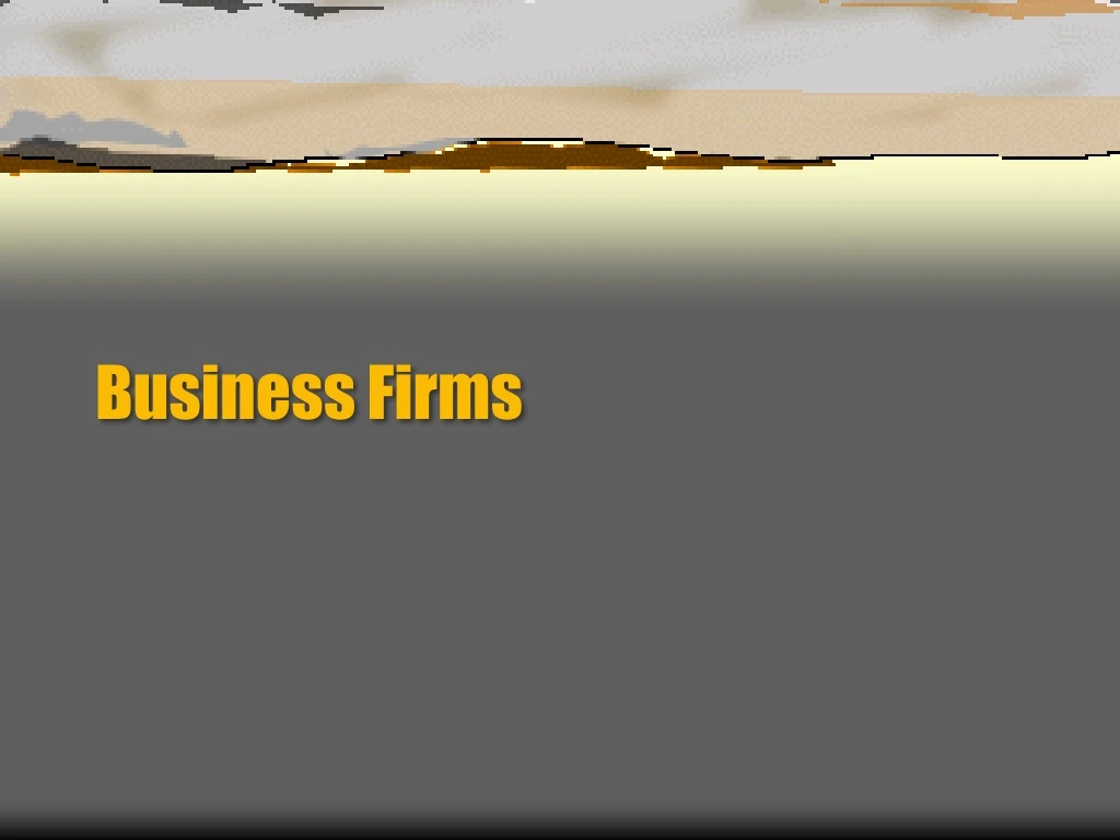 business firms