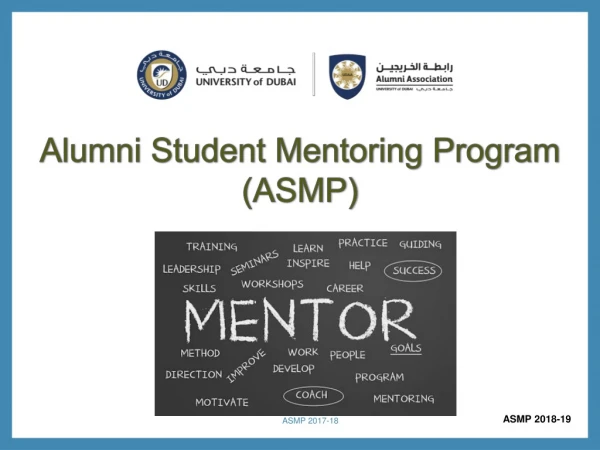 Alumni Student Mentoring Program (ASMP)