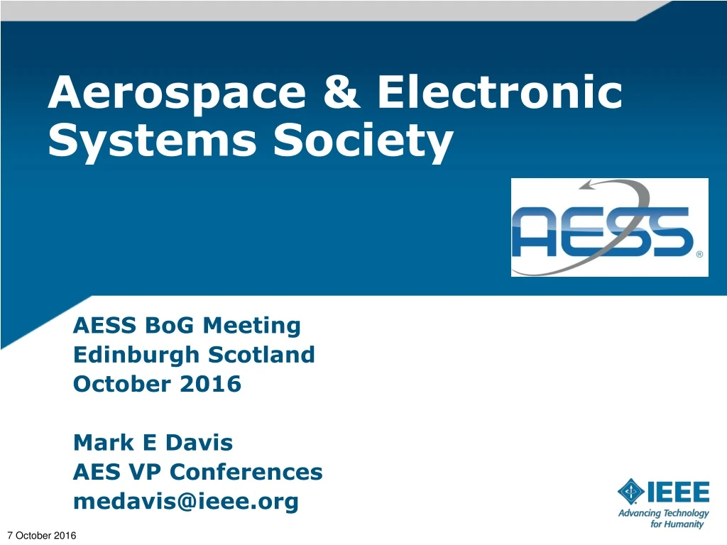 aerospace electronic systems society