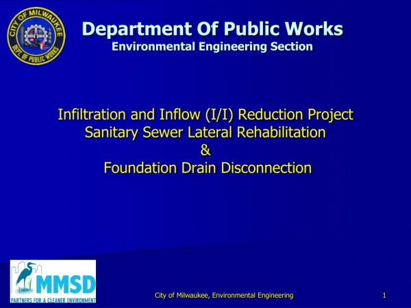 Department Of Public Works Environmental Engineering Section