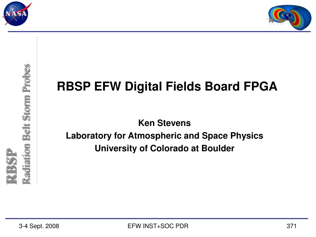 rbsp efw digital fields board fpga