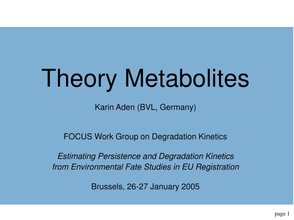 theory metabolites karin aden bvl germany focus