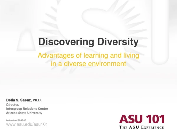 Discovering Diversity