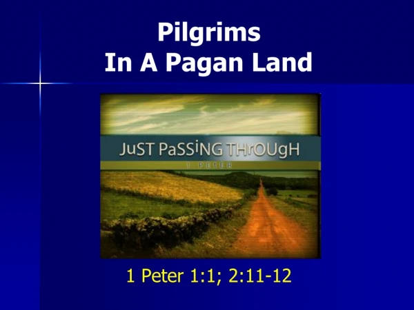 Pilgrims In A Pagan Land