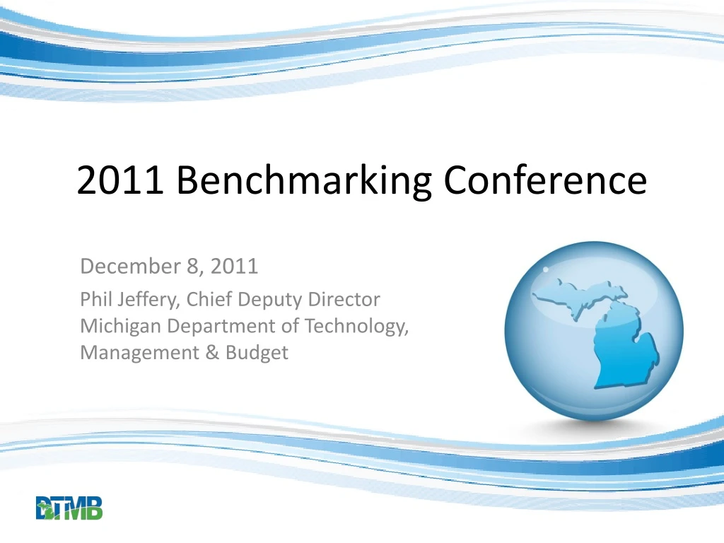 2011 benchmarking conference