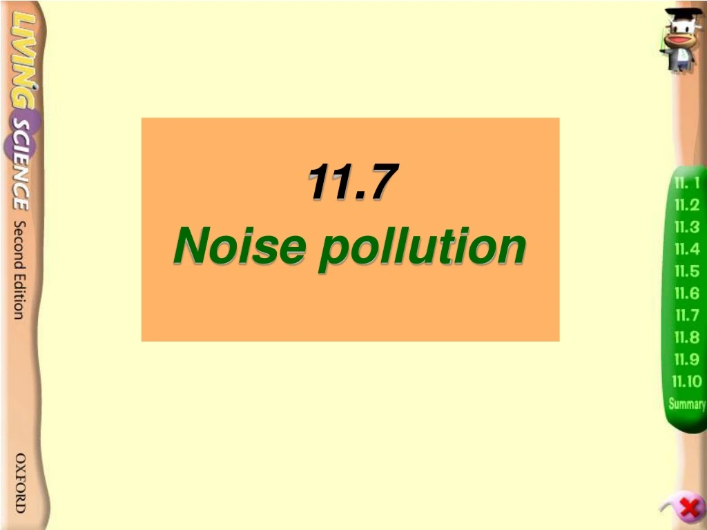 11 7 noise pollution