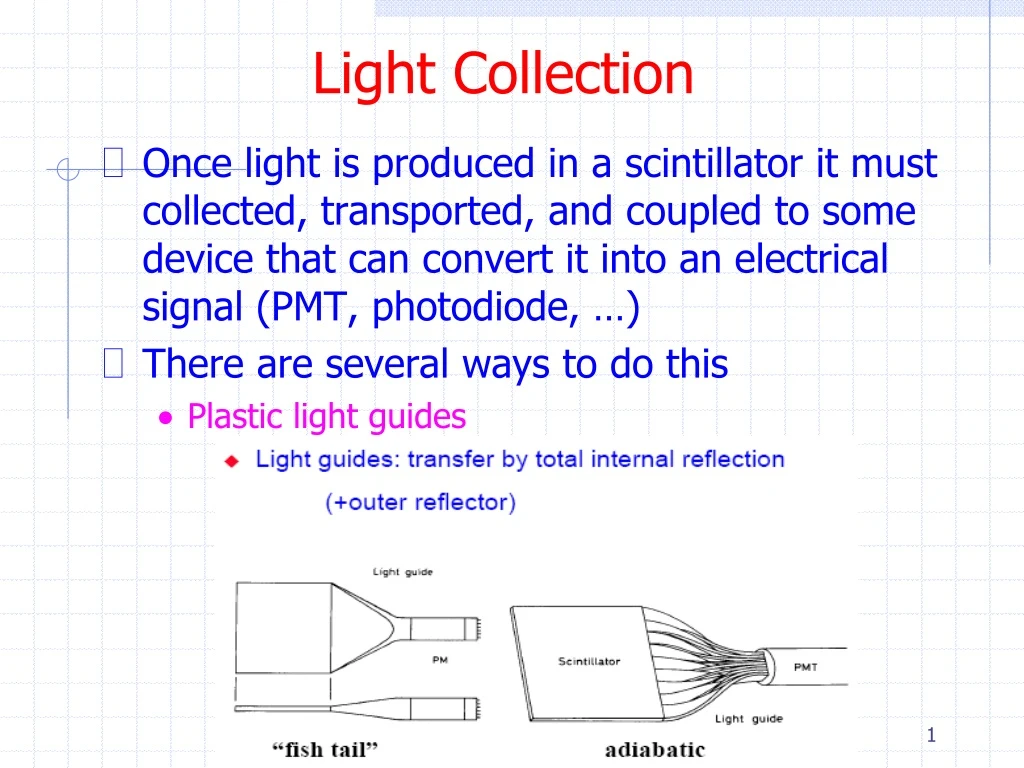 light collection