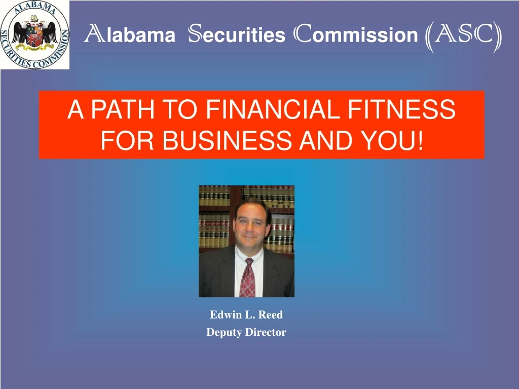 a path to financial fitness for business and you
